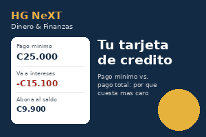 Tu tarjeta de crédito: qué es el pago mínimo y por qué cuesta más de lo que parece